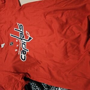 Fanatics Red Capitals Short Sleeve Tee